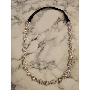 Elegant Faux Pearl & Rhinestone Headband Bridal Prom Special Occasions